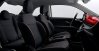 FIAT 500 RED Eléctrico interior perfil