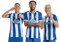 Jugadores del RC Deportivo