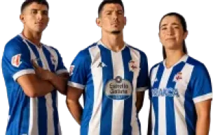 Jugadores del RC Deportivo