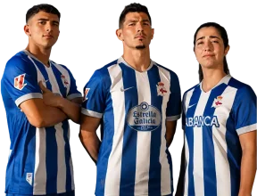 Jugadores del RC Deportivo