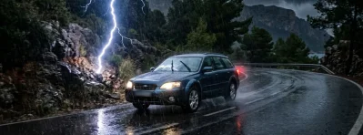 ¿Puede caer un rayo en un coche? Guía completa de seguridad