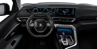 Peugeot 3008 Active Pack Hybrid 225 Interior Frontal