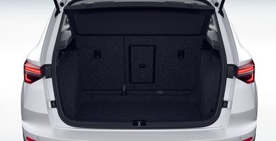 SKODA Karoq Ambition Facelift 2.0 TDI interior trasera