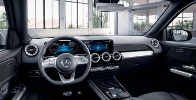 Mercedes GLB 200d interior delantera