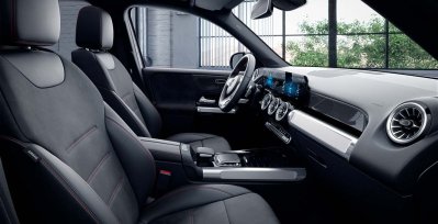 Mercedes GLB 200d interior perfil