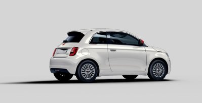 FIAT 500 RED Eléctrico exterior perfil