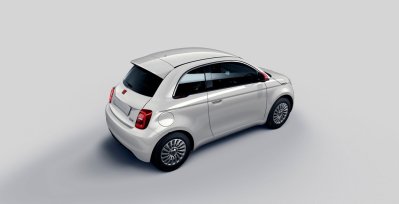 FIAT 500 RED Eléctrico exterior trasera