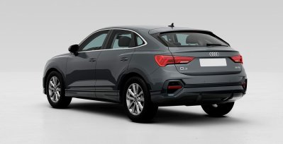Audi Q3 Sportback Advanced 35 Tdi S Tronic gris exterior trasera