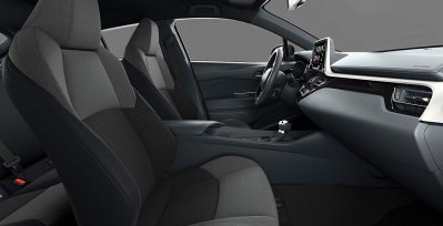 Toyota C-HR Active interior perfil