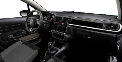 CITROEN C3 PureTech Shine interior perfil