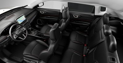 Jeep Compass 4Xe 1.3 PHEV 240CV Trailhawk AT interior perfil