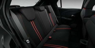 OPEL Corsa GS 1.2T interior trasera