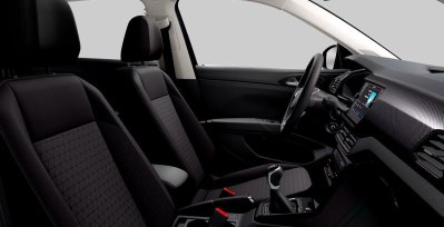 Volkswagen T-Cross Advance 1.0 TSI interior perfil