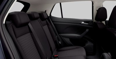 Volkswagen T-Cross Advance 1.0 TSI interior trasera
