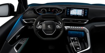 Peugeot 3008 Allure Puretech EAT8 interior delantera