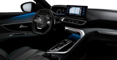Peugeot 3008 Allure Puretech EAT8 interior perfil