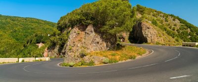 Carretera autonómica coche