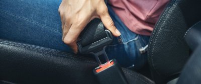 Cinturón de seguridad coche