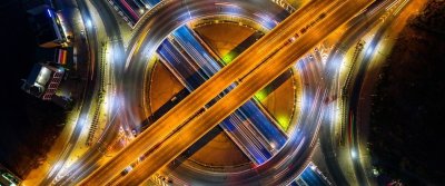 Intersección coche
