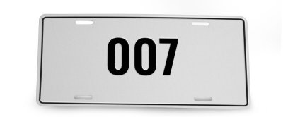 Número de bastidor coche