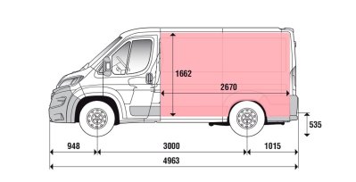 FIAT DUCATO 33 L1H1 2.3 120CV EASY PRO (MANUAL) medidas