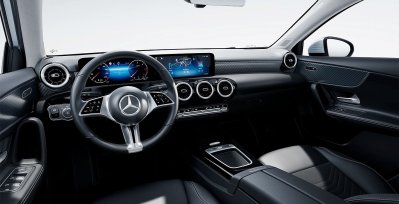 Mercedes Clase A 180 d interior delantera