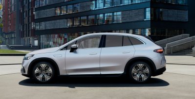 Mercedes EQE SUV 350+ exterior perfil