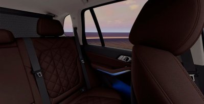 BMW X5 xDrive30d interior trasera