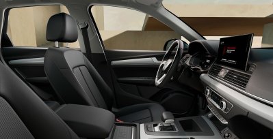 Audi Q5 Advanced 35 TDI S Tronic Gris Manhattan interior perfil