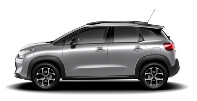 CITROEN C3 Aircross 110 Plus gris acero exterior perfil