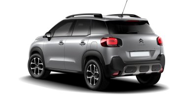 CITROEN C3 Aircross 110 Plus gris acero exterior trasera