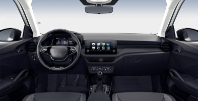 Skoda Fabia 1.0 TSI Essence interior delantera