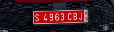 Matriculas rojas del coche: ¿Qué son y qué significan?