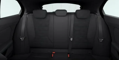 BMW Serie 1 118d interior trasera