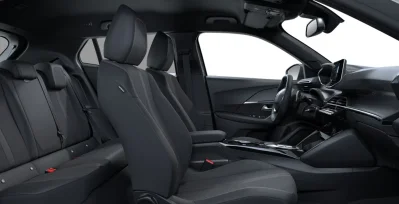 Peugeot 2008 Allure 136 Hybrid interior trasera
