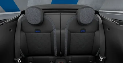 MINI Cooper C Cabrio Classic interior trasera