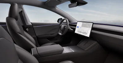 Tesla Model 3 RWD interior delantera