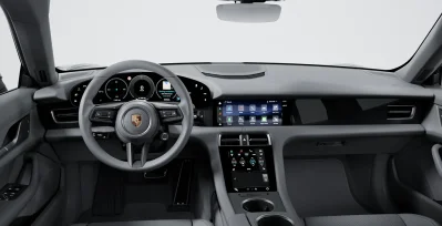 Porsche Taycan 4 interior delantera