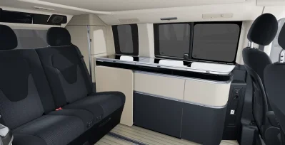 Mercedes Benz Clase V Marco Polo 300d interior trasera