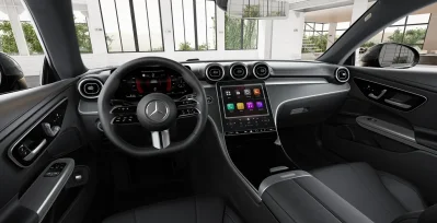Mercedes Benz CLE 220d Coupé interior delantera