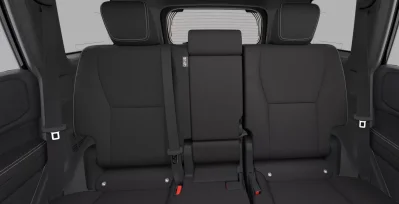 Toyota Land Cruiser 250 Hybrid 48V VX interior trasera