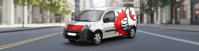 Multa por poner publicidad en un coche: lo que dice la normativa