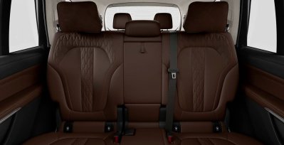 BMW X7 xDrive40i interior trasera