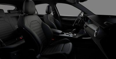 ALFA ROMEO Stelvio Veloce 2.2 Diésel interior perfil