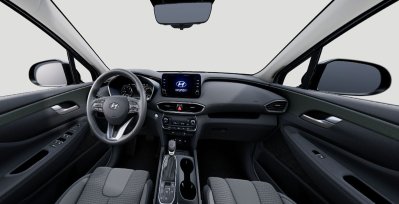 Hyundai Santa Fe 2.2 CRDi Klass DCT 4x2 194cv interior delantera