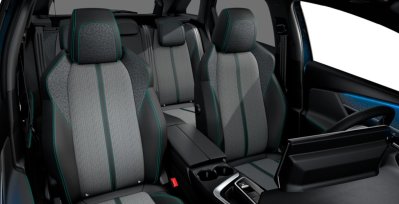 Peugeot 3008 Allure Puretech EAT8 interior trasera