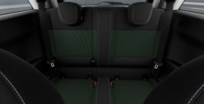 MINI Cooper E Essential interior trasera