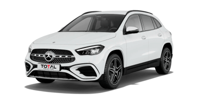 Mercedes-Benz GLA 250e amg line night blanco sin fondo principal