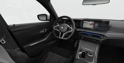 BMW Serie 3 320d interior delantera