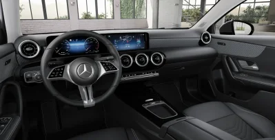 Mercedes Benz Clase A 180 interior delantera